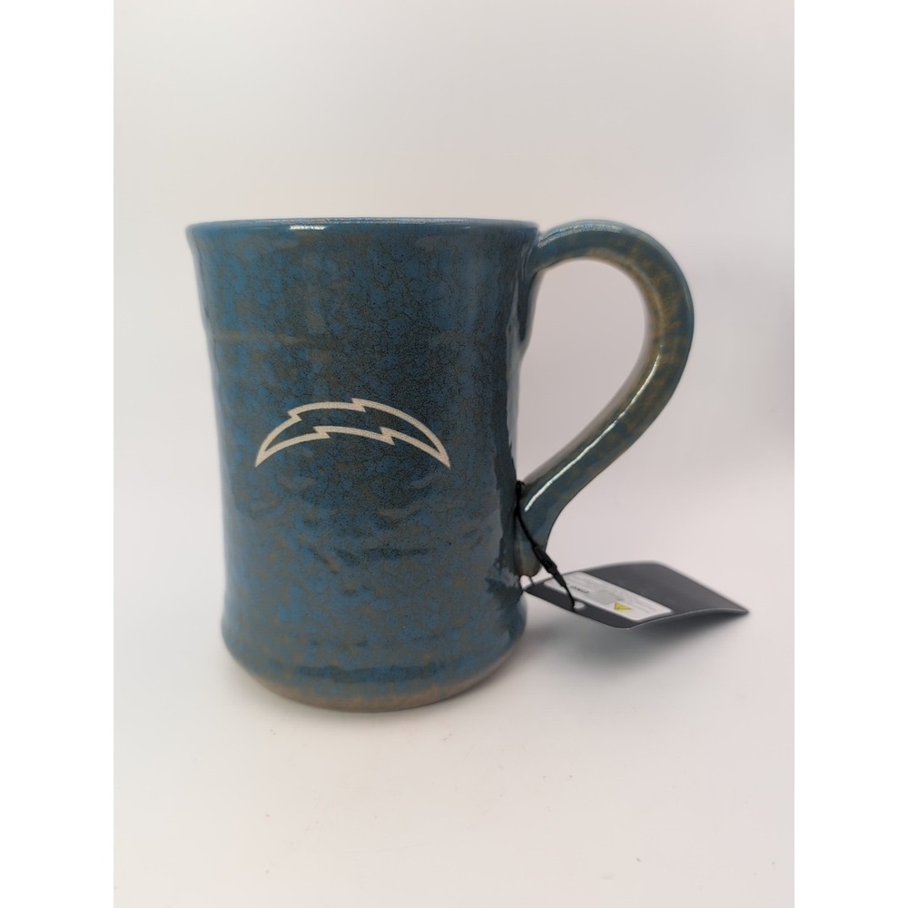 LA Chargers 20 Oz Ceramic Mug The Memory Company Beer NFL Football Drink Cup